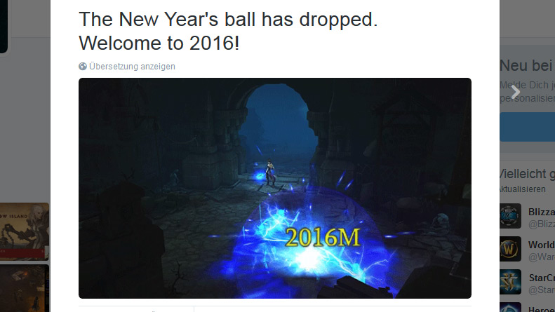 Neues Jahr 2016
