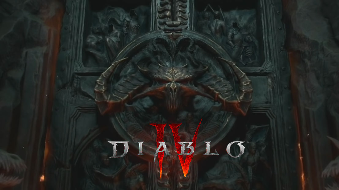 Diablo 4 Portal mit Logo