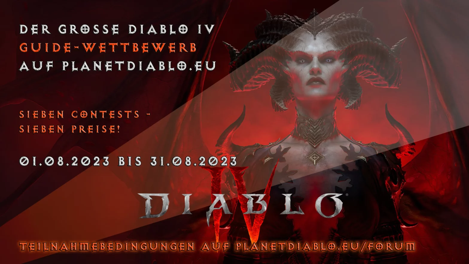 Diablo 4 Guide Contest, Guide Wettbewerb August 2023